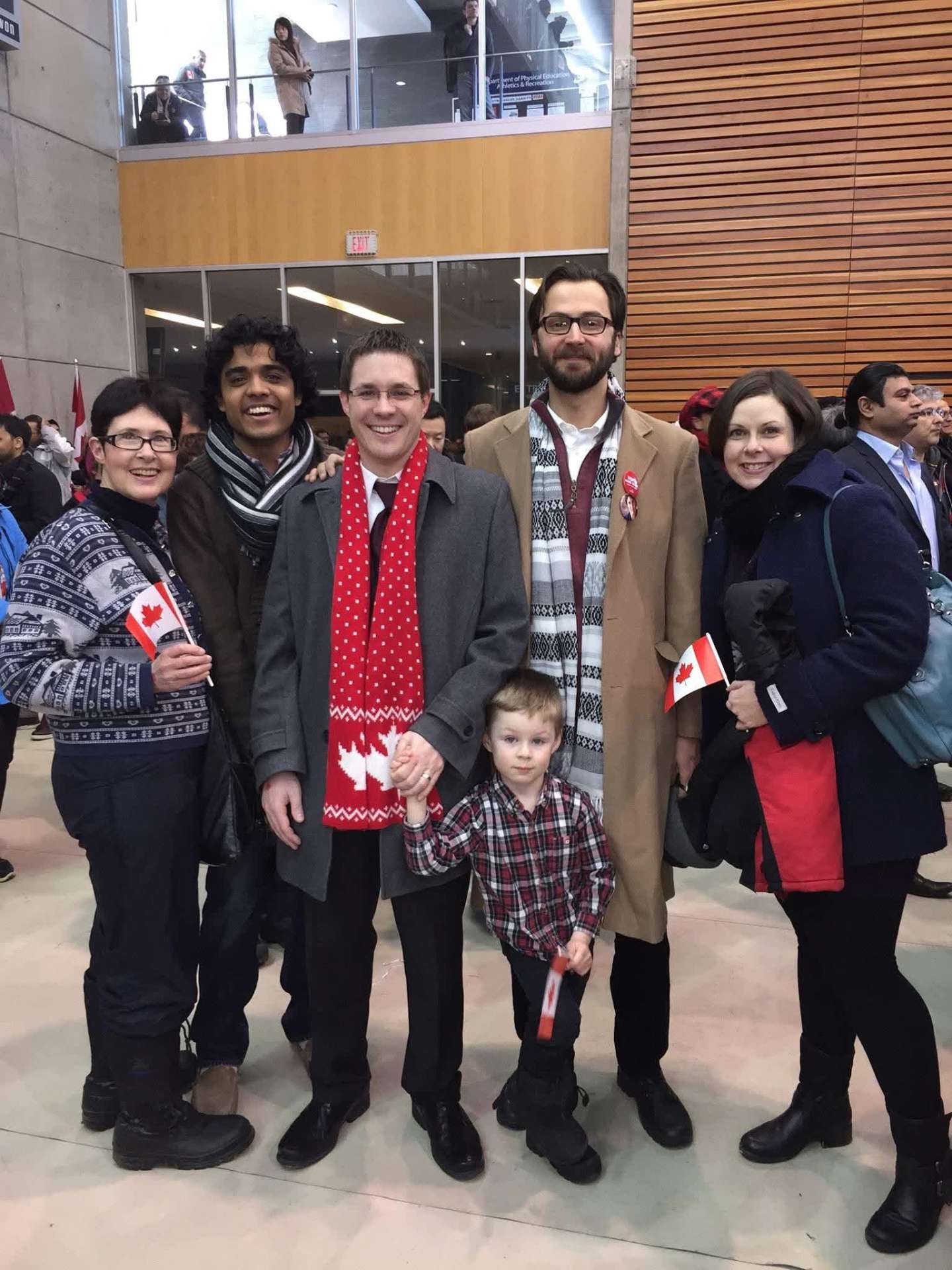 Community rally supporting local candidates