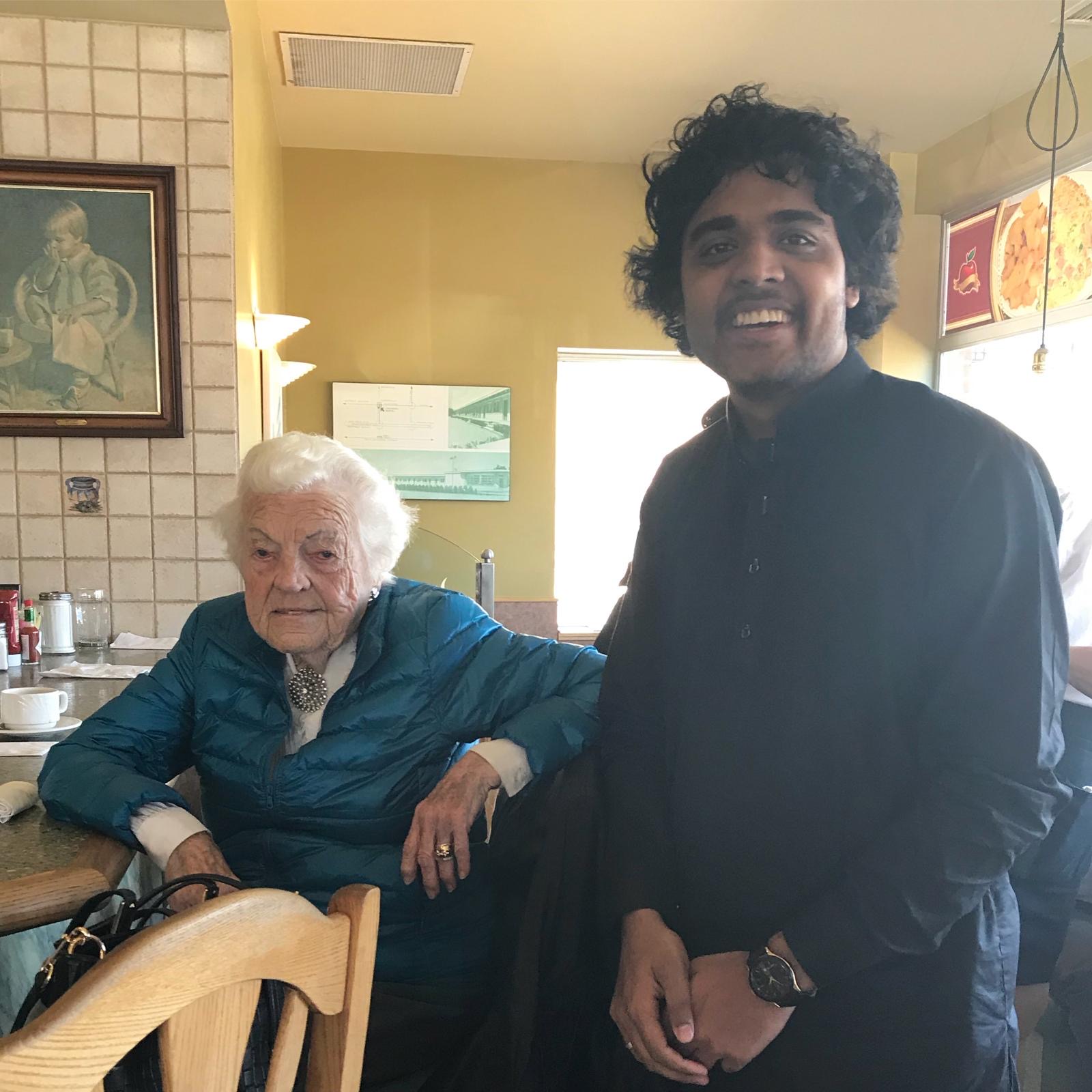 With Hazel McCallion — Mississauga's longest-serving Mayor
